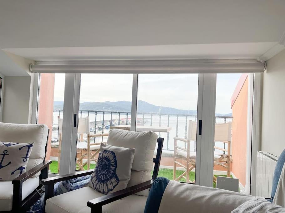 Atico Azul De Portosin Portosín Exterior foto