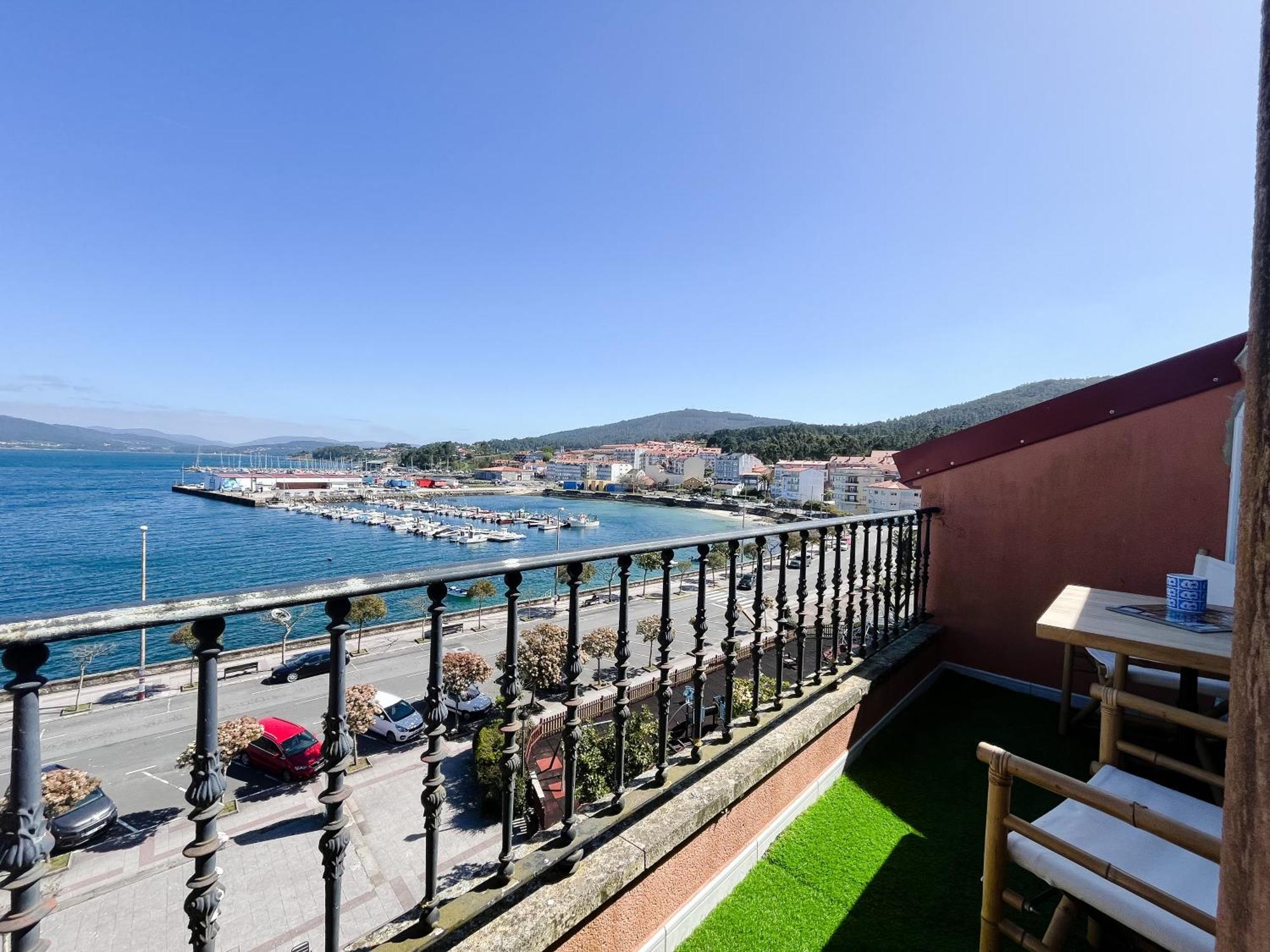 Atico Azul De Portosin Portosín Exterior foto
